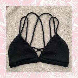 Black Strappy Bralette